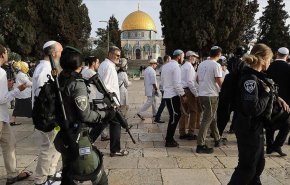 هتک حرمت صهیونیست‌ها به مسجدالاقصی همچنان ادامه دارد