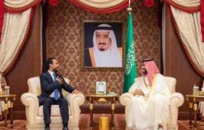 محمد بن سلمان يستقبل رئيس مجلس النواب العراقي
