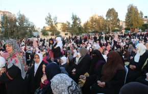 حضور بیش از 100 هزار نمازگزار در نماز عید فطر در مسجد الاقصی