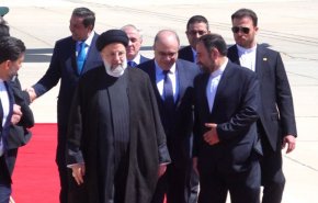 تزیین خیابان های دمشق پایتخت ایران و سوریه برای استقبال از رئیسی+ ویدیو
