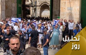 تعرض به مسجدالاقصی؛ راهپیمایی تحریک آمیز پرچم صهیونیست ها و هشدارهای فلسطینیان