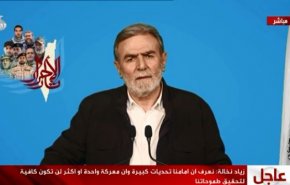 زیاد النخاله: تل آویو در تیررس موشک های ما قرار دارد