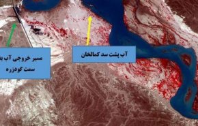 تصاویر ماهواره‌ای، ادعای افغانستان را رد کرد/ مقادیر قابل‌توجه آب پشت سد کجکی و کمالخان