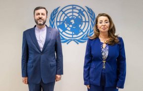 غريب أبادي یلتقی المديرة التنفيذية لمكتب الأمم المتحدة لمكافحة الجريمة والمخدرات