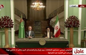 رئیسی در نشست خبری مشترک با «محمداف»: نگاه ایران به منطقه مبتنی بر امنیت و ثبات است

