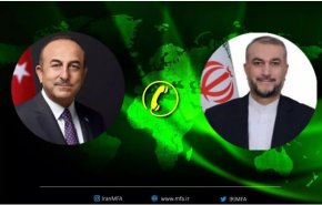 گفتگوی تلفنی وزیران خارجه ایران و ترکیه