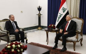 الرئيس العراقي لوزير الصحة الأردني: نشهد تطورا بالمجال الصحي 