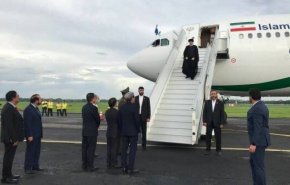 رئیس‌جمهور وارد نیکاراگوئه شد

