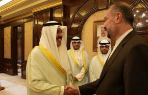 دیدار امیرعبداللهیان با نخست‌وزیر کویت
