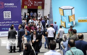 انطلاق فعاليات معرض 'الكامب' الايراني للالكترونيات والكمبيوتر