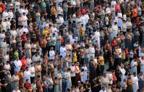 اقامه نماز ۱۰۰ هزار نفری عید قربان در مسجد الاقصی+ ویدیو و عکس