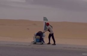 باكستاني يمشي 5 آلاف كم لأداء فريضة الحج
