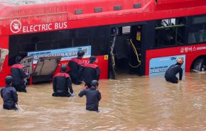 سیل در کره جنوبی؛ 32 نفر قربانی شدند