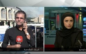  وقوع آتش سوزی نزدیک آستان مقدس سید الشهدا در كربلای معلا+ویدئو