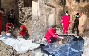 بالصور.. فريق بحثي ينتشل 11 جثة مجهولة الهوية من تحت الأنقاض