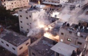 ارتش رژیم صهیونیستی منزل شهید فلسطینی را منفجر کرد

