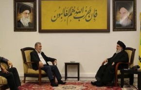 دیدار سید حسن نصرالله و دبیرکل جهاد اسلامی/ بررسی آخرین تحولات فلسطین، لبنان و منطقه