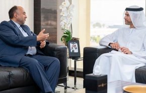 السفير الإيراني في ابوظبي يلتقي وزير الدولة الاماراتي للشؤون المالية