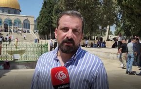 گزارش العالم از مشارکت دهها هزار فلسطینی در نماز جمعه در مسجد الاقصی