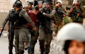 بازداشت 16 فلسطینی در حمله صهیونیست‌ها به کرانه باختری