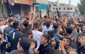مشارکت گسترده فلسطینیان در مراسم تشییع پیکر جوان 18 ساله در جنین