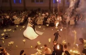 فيديو جديد يوثق لحظة تساقط النيران على رؤوس ضحايا عرس الحمدانية