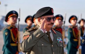 دیدار «خلیفه حفتر» با پوتین در کرملین