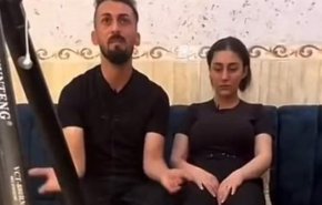 شاهد/أول ظهور لعروسي حريق الحمدانية بعد الكارثة.. اتخذوا قرارا صادما!