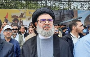 مراسم حزب الله در حمایت از «طوفان الاقصی»/ صفی‌الدین: رزمندگان مقاومت قادر به آزادی تمام فلسطین هستند
