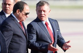گفتگوی تلفنی السیسی با پادشاه اردن درباره اوضاع فلسطین اشغالی
