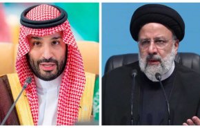 گفت و گوی ۴۵ دقیقه ای رئیس‌جمهور و ولیعهد عربستان سعودی