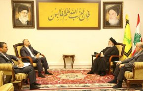 السيد نصرالله يستقبل أمیر عبداللهيان في بيروت