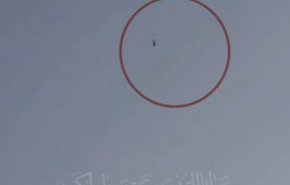 مقاومت فلسطین یک پهپاد اسراییلی را هدف قرار داد