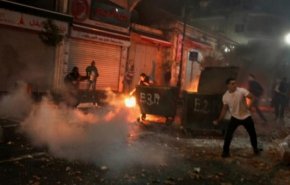 مواجهات شبّان مع قوات الاحتلال بقرية 'بيت ريما' فجر اليوم
