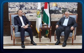 دیدار امیرعبداللهیان با اسماعیل هنیه در دوحه