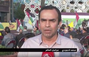 تجمع در میدان امام حسین(ع) تهران برای شنیدن سخنرانی سیدحسن نصرالله 
