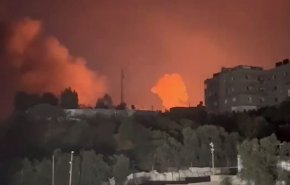بمباران بامداد امروز اطراف بیمارستان اندونزیایی در شرق جبالیا در نوار غزه + ویدیو