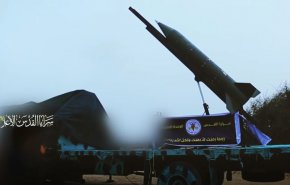 شلیک موشک پیشرفته بدر 3 گردان های قدس + ویدیو