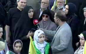 شاهد رسائل الشعب الإيراني الداعمة لشعب فلسطين بغزة 