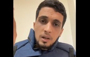 پیام تصویری خبرنگار شهید حسونه سلیم قبل از شهادت + ویدیو