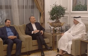 دیدار امیر عبداللهیان با نخست وزیر و وزیر خارجه قطر 

