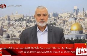 هنیه: اولویت ما آزادی اسرای زن و کودک فلسطینی از زندان‌های اسرائیلی است