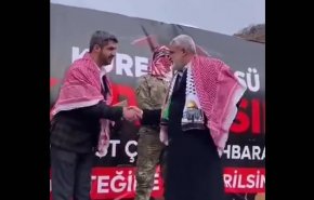 على مقربة من قاعدة للناتو.. فعالية لحزب تركي بزيّ القسام + فيديو