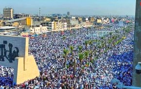 حمایت مردم عراق از فلسطینیان در روز جهانی همبستگی با فلسطین