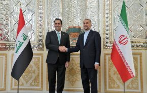 دیدار نایب رییس مجلس مجلس عراق و هیات همراه با وزیر امور خارجه