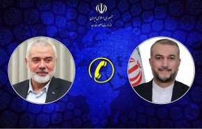  گفت‌وگوی تلفنی امیرعبداللهیان با اسماعیل هنیه درباره آخرین تحولات فلسطین
