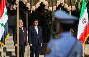 استقبال از نخست وزیر سوریه در کاخ سعدآباد