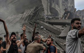 شهادت 57 فلسطینی در بمباران 2 منزل در اردوگاه جبالیا