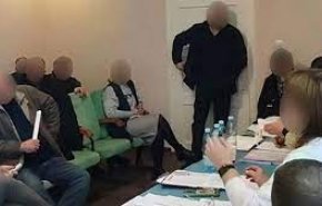 انفجار نارنجک در جلسه شورای روستایی در اوکراین!