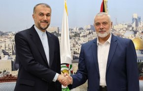 دیدار امیرعبداللهیان با اسماعیل هنیه در قطر